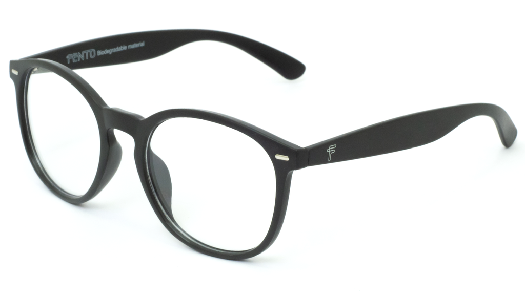 ROUND WHEAT BIODEGRADABLE EYEGLASSES