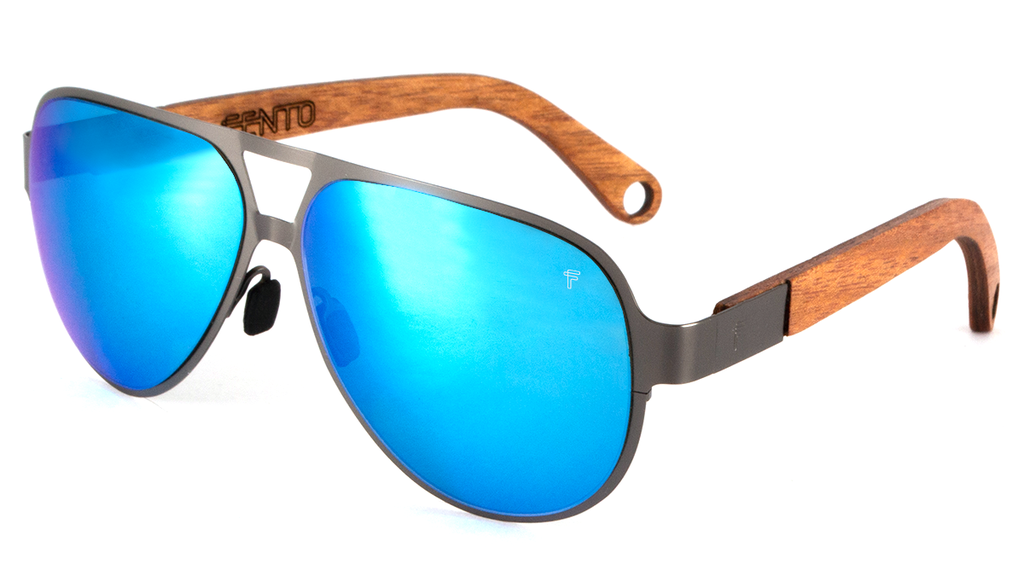 KAVELI STEEL SUNGLASSES.
