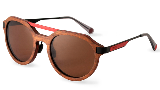 ORION WOOD/IRON SUNGLASSES.