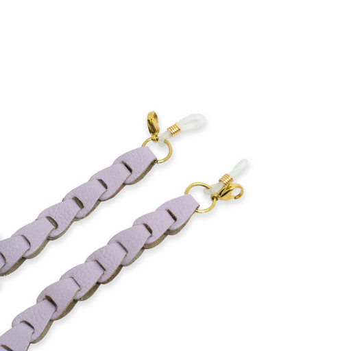 LEATHER CHAIN EYEWEAR HOLDER